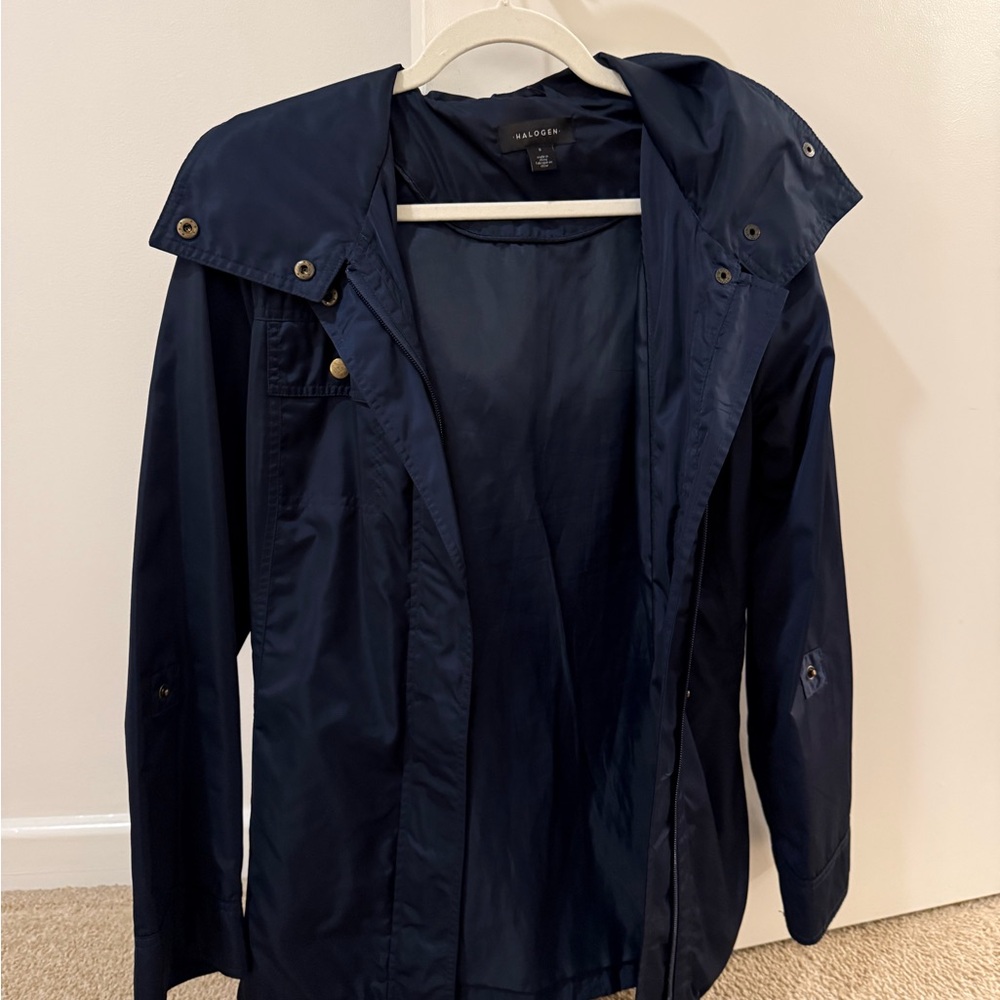 Nordstrom Navy Trench Coat